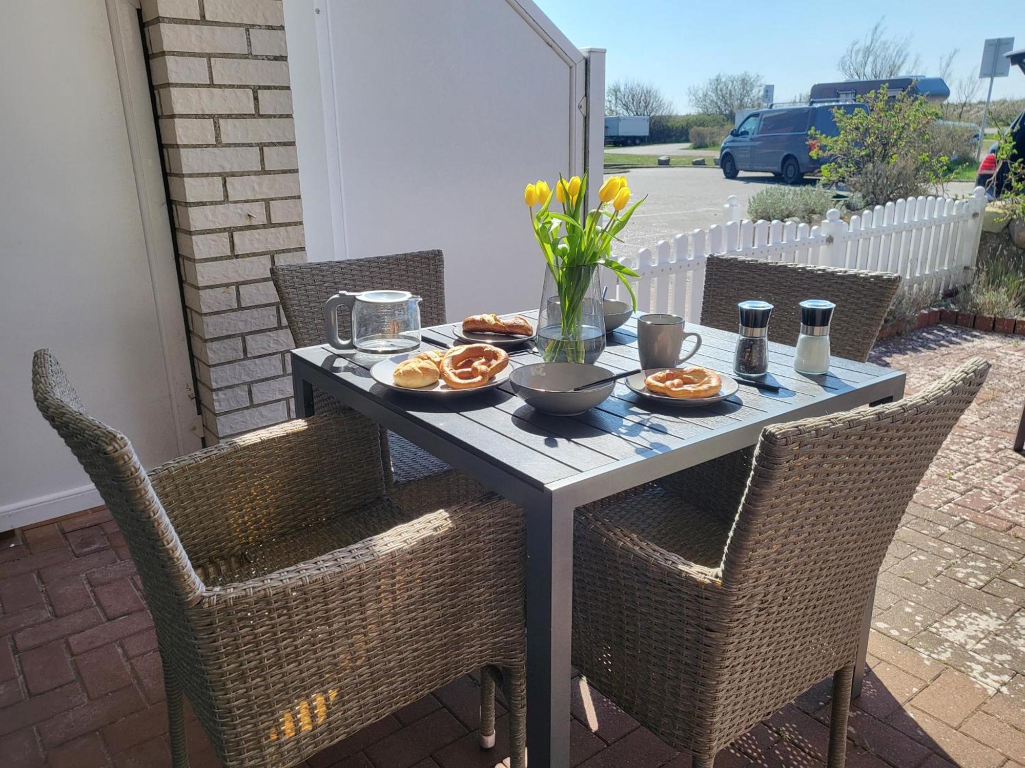 Ferienwohnung Deichglueck - Direkt Am Boehler Sandstrand Санкт Петер-Ординг Екстериор снимка